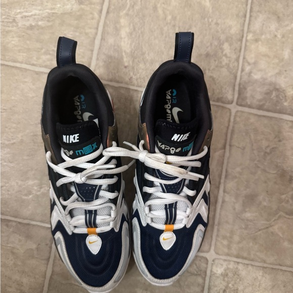 Nike Air Max Plus in Black, White, and Orange - Picture 4 of 6